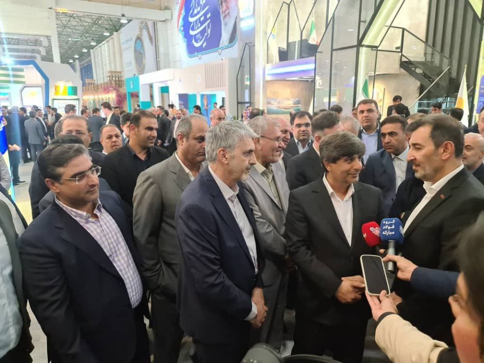 در بیست و هفتمین نمایشگاه بینالمللی فولاد ۱۴۰۴ کیش بازدید رئیس هیأت عامل ایمیدرو از غرفه شرکت فرآوری معدنی اپال کانی پارس در بیست و هفتمین نمایشگاه بینالمللی فولاد ۱۴۰۴ کیش بازدید رئیس هیأت عامل ایمیدرو از غرفه شرکت فرآوری معدنی اپال کانی پارس